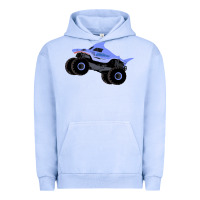 Pigment Grape Ice Monster Truck Megalodon Urban Hoodie - linhVisuals