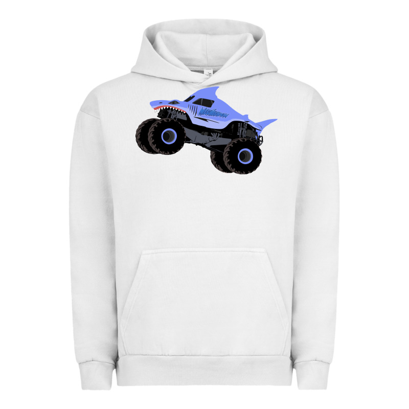 Monster Truck Megalodon Urban Hoodie by linhVisuals | Teevron