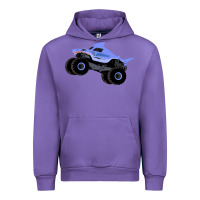 Tulip Monster Truck Megalodon Urban Hoodie - linhVisuals