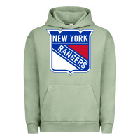 Pigment Oil Green Ny rangers Urban Hoodie - linhVisuals
