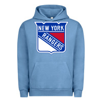 Pigment Pebble Blue Ny rangers Urban Hoodie - linhVisuals