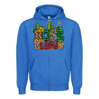 True Royal boss lady with money and cactus Zipper Hoodie - AdoDesignShop
