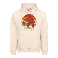 Sandshell say less do lesser funny sloth Urban Hoodie - linhVisuals