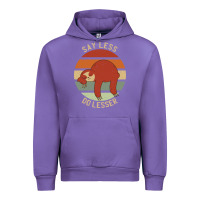 Tulip say less do lesser funny sloth Urban Hoodie - linhVisuals