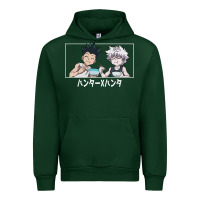 Forest Green gon killua Urban Hoodie - linhVisuals