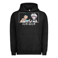 Pigment Black gon killua Urban Hoodie - linhVisuals