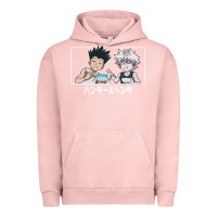 Pigment Salmon gon killua Urban Hoodie - linhVisuals