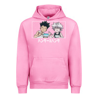 Fuchsia Pink gon killua Urban Hoodie - linhVisuals