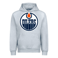 Heather Grey oilers Urban Hoodie - linhVisuals