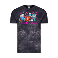 Cloud Black Coffee Nurse Repeat Nurse Coffee Cups Vintage Tee - FaDigitalArtStudio