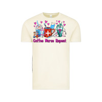 Vintage Arctic Coffee Nurse Repeat Nurse Coffee Cups Vintage Tee - FaDigitalArtStudio