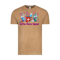 Vintage Camel Coffee Nurse Repeat Nurse Coffee Cups Vintage Tee - FaDigitalArtStudio
