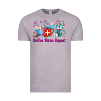 Vintage Zinc Coffee Nurse Repeat Nurse Coffee Cups Vintage Tee - FaDigitalArtStudio