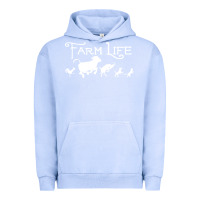 Pigment Grape Ice FARM LIFE ANIMAL Urban Hoodie - linhVisuals