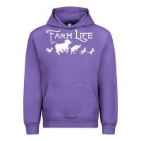 Tulip FARM LIFE ANIMAL Urban Hoodie - linhVisuals