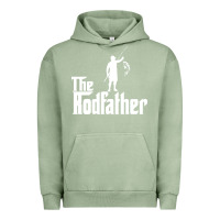 Pigment Oil Green Fishing The Rodfather Urban Hoodie - linhVisuals