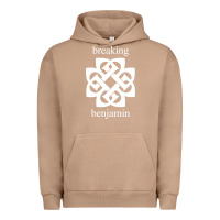 Pigment Burro BREAKING BENJAMIN - BLACK AND WHITE Urban Hoodie - linhVisuals