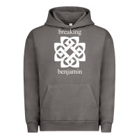 Pigment Tornado BREAKING BENJAMIN - BLACK AND WHITE Urban Hoodie - linhVisuals