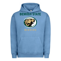 Pigment Pebble Blue bemidji state beavers, gear Urban Hoodie - linhVisuals