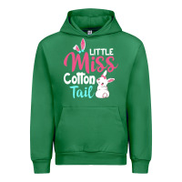 Emerald little miss cottontail easter Urban Hoodie - linhVisuals