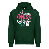 Forest Green little miss cottontail easter Urban Hoodie - linhVisuals