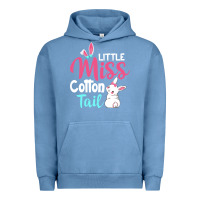 Pigment Pebble Blue little miss cottontail easter Urban Hoodie - linhVisuals
