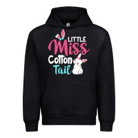 Black little miss cottontail easter Urban Hoodie - linhVisuals