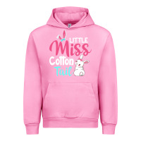 Fuchsia Pink little miss cottontail easter Urban Hoodie - linhVisuals