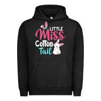 Pigment Black little miss cottontail easter Urban Hoodie - linhVisuals