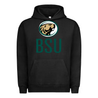Pigment Black bemidji state beavers, bsu, gear Urban Hoodie - linhVisuals