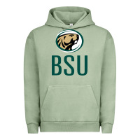 Pigment Oil Green bemidji state beavers, bsu, gear Urban Hoodie - linhVisuals