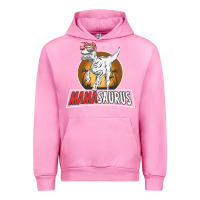 Fuchsia Pink mamasaurus Urban Hoodie - linhVisuals