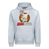 Heather Grey mamasaurus Urban Hoodie - linhVisuals