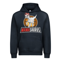 Navy mamasaurus Urban Hoodie - linhVisuals