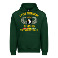 Forest Green Airborne 101st division Urban Hoodie - linhVisuals