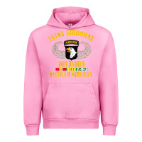 Fuchsia Pink Airborne 101st division Urban Hoodie - linhVisuals