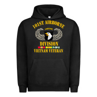 Pigment Black Airborne 101st division Urban Hoodie - linhVisuals