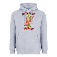 Heather Grey im too much go find less boujee frog funny Heavyweight Hoodie - JahusDesignShop
