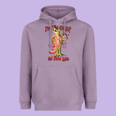 Im Too Much Go Find Less Boujee Frog Funny Heavyweight Hoodie Designed By Jahusdesignshop
