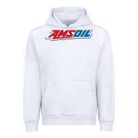 White #amsoil Urban Hoodie - linhVisuals