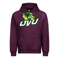 Mauve Wine UVU, education Urban Hoodie - linhVisuals