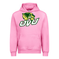 Fuchsia Pink UVU, education Urban Hoodie - linhVisuals