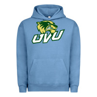 Pigment Pebble Blue UVU, education Urban Hoodie - linhVisuals