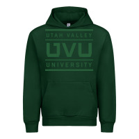 Forest Green uvu, utah valley, education Urban Hoodie - linhVisuals