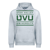 Heather Grey uvu, utah valley, education Urban Hoodie - linhVisuals