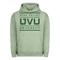 Pigment Oil Green uvu, utah valley, education Urban Hoodie - linhVisuals