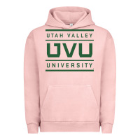 Pigment Salmon uvu, utah valley, education Urban Hoodie - linhVisuals