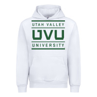 White uvu, utah valley, education Urban Hoodie - linhVisuals