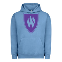 Pigment Pebble Blue weber st, education Urban Hoodie - linhVisuals