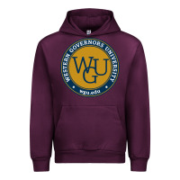 Mauve Wine wgu, studies in utah Urban Hoodie - linhVisuals